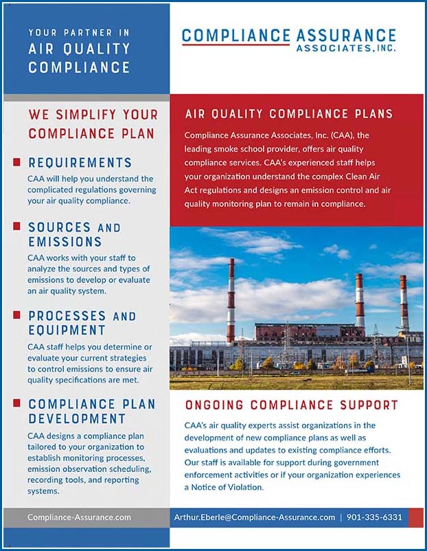 Clean Air Act compliance plans